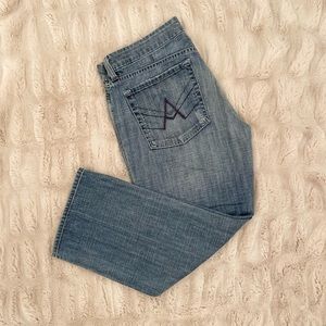 7 For All Mankind Crop A Pocket Jeans